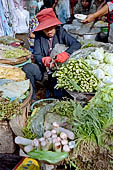 Street market in Phnom Penh